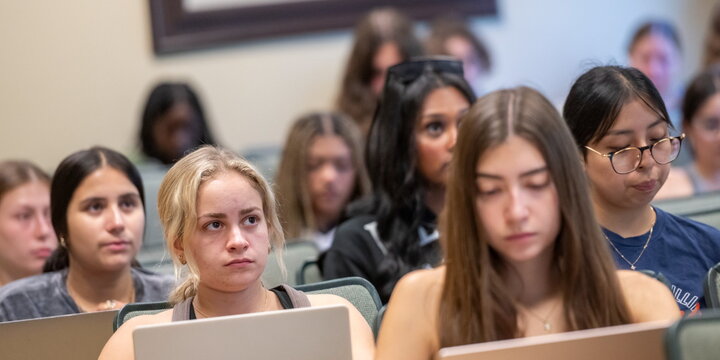 students in classroom